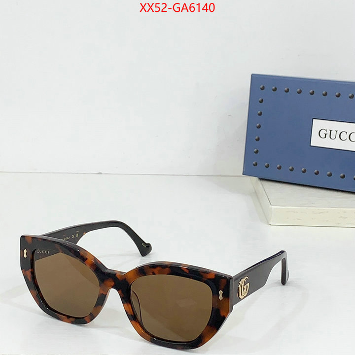 Glasses-Gucci luxury shop ID: GA6140 $: 52USD