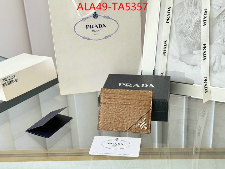 Prada Bags(TOP)-Wallet 7 star collection ID: TA5357 $: 49USD,