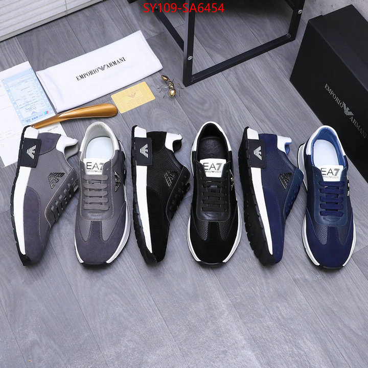 Men shoes-Armani top 1:1 replica ID: SA6454 $: 109USD