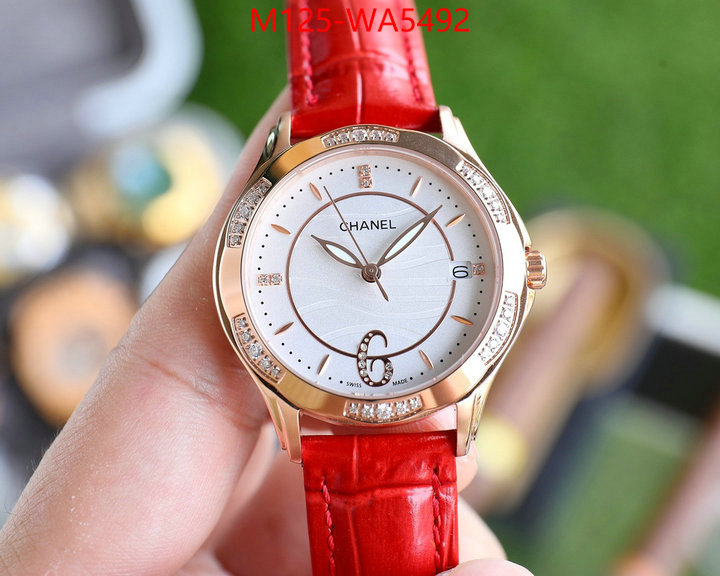 Watch(4A)-Chanel replicas buy special ID: WA5492 $: 125USD