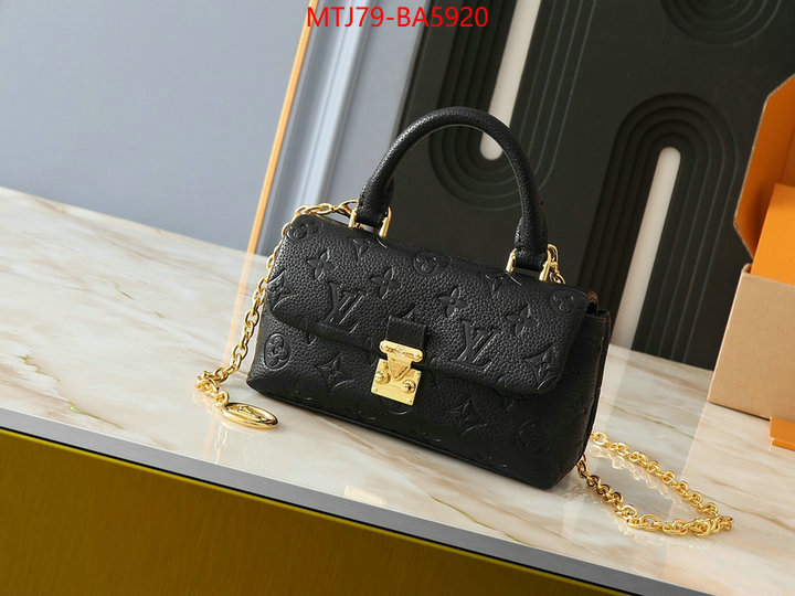 LV Bags(4A)-Pochette MTis Bag- from china ID: BA5920 $: 79USD,