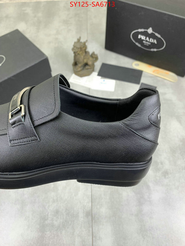 Men shoes-Prada what are the best replica ID: SA6713 $: 125USD