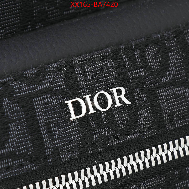 Dior Bags(TOP)-Backpack- buy 2024 replica ID: BA7420 $: 165USD,