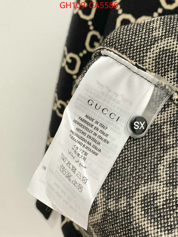 Clothing-Gucci 2024 replica ID: CA5586 $: 109USD