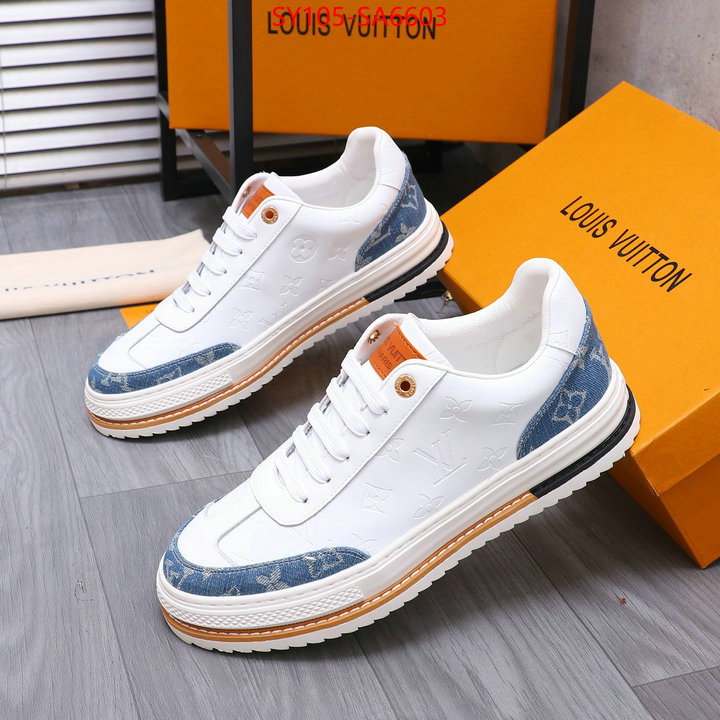 Men Shoes-LV mirror quality ID: SA6603 $: 105USD