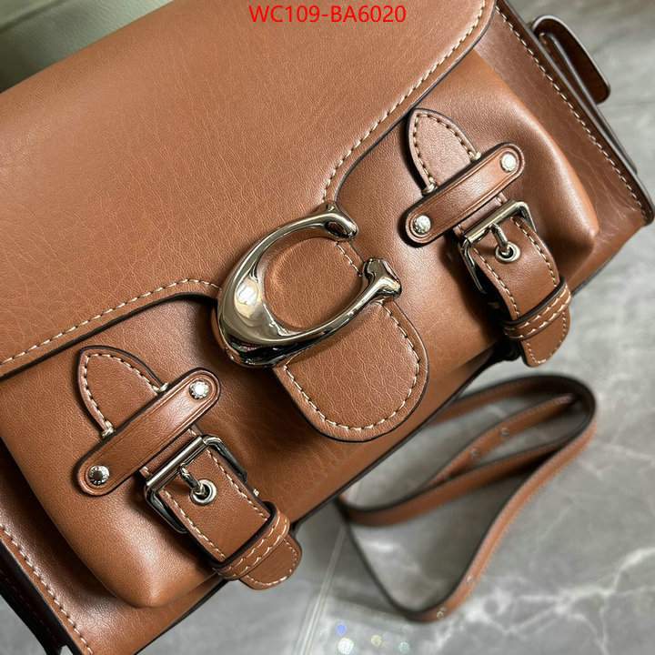 Coach Bags(4A)-Crossbody- top quality ID: BA6020 $: 109USD,