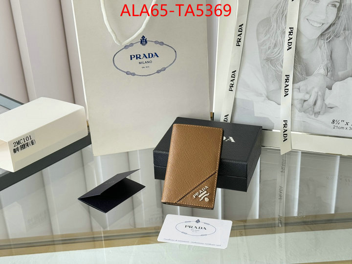 Prada Bags(TOP)-Wallet 2024 aaaaa replica customize ID: TA5369 $: 65USD,