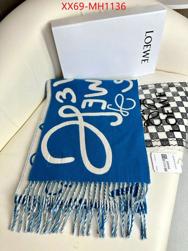 Scarf-Loewe brand designer replica ID: MH1136 $: 69USD