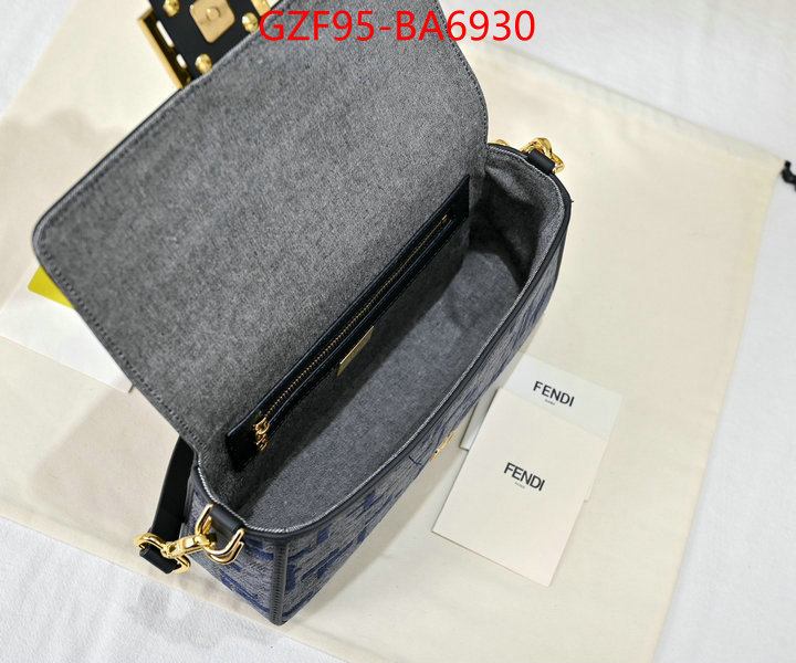 Fendi Bags(4A)-Baguette- cheap wholesale ID: BA6930 $: 95USD,