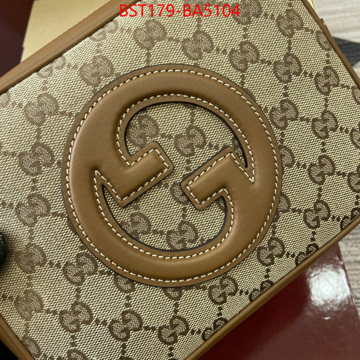 Gucci Bags(TOP)-Crossbody- unsurpassed quality ID: BA5104 $: 179USD,