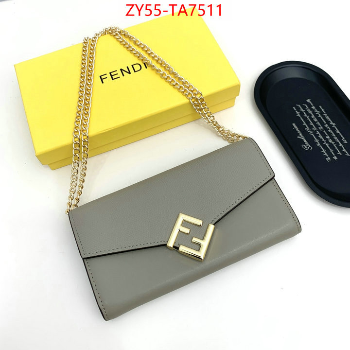 Fendi Bags(4A)-Wallet- the highest quality fake ID: TA7511 $: 55USD,