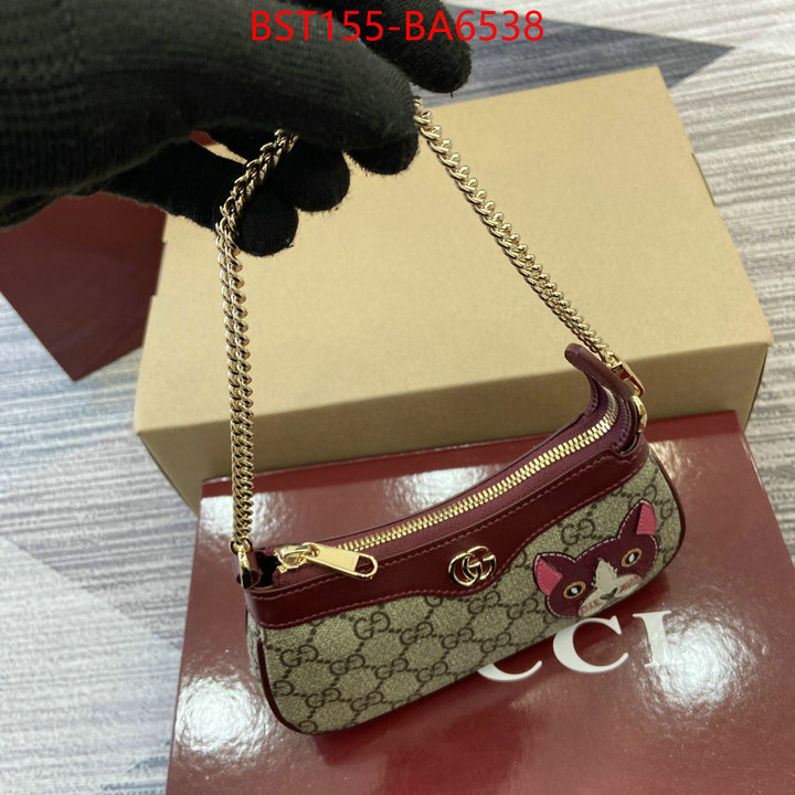 Gucci Bags(TOP)-Handbag- aaaaa+ class replica ID: BA6538 $: 155USD,