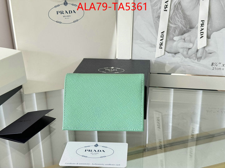 Prada Bags(TOP)-Wallet is it illegal to buy dupe ID: TA5361 $: 79USD,