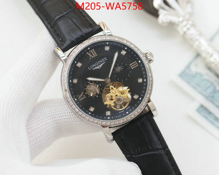 Watch(TOP)-Longines 1:1 clone ID: WA5758 $: 205USD