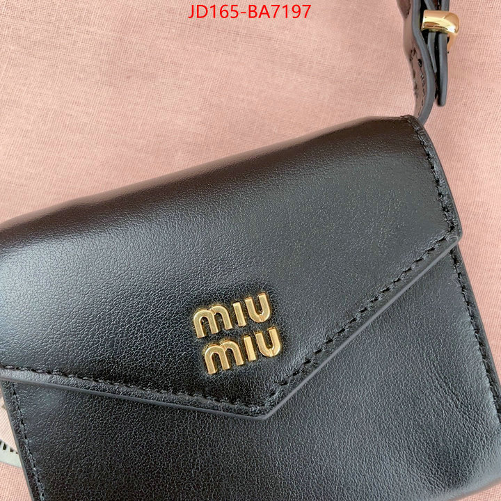 Miu Miu Bags(TOP)-Crossbody- where can i buy the best quality ID: BA7197 $: 165USD,