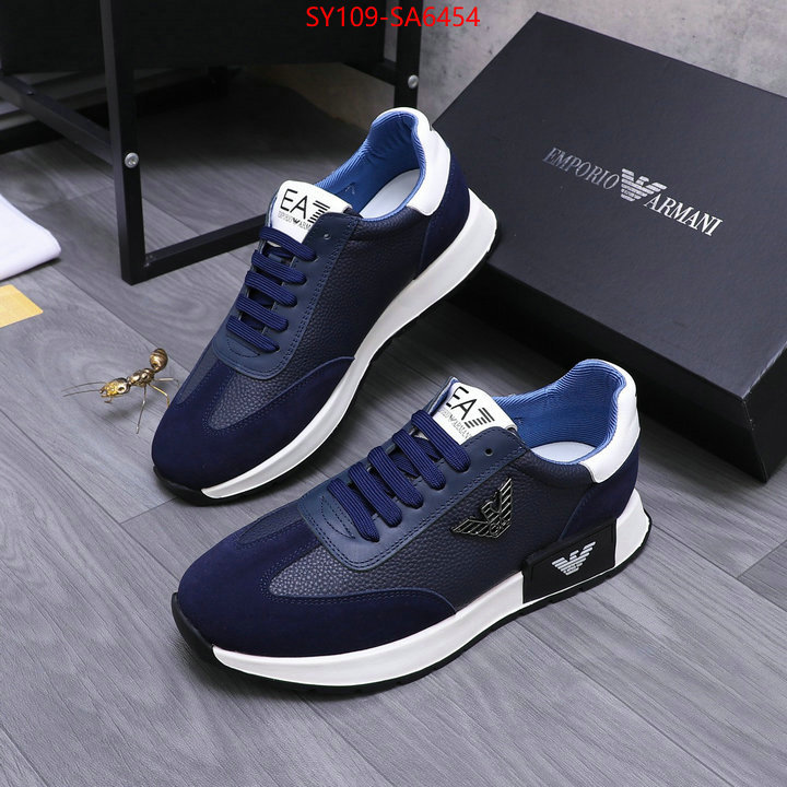 Men shoes-Armani top 1:1 replica ID: SA6454 $: 109USD