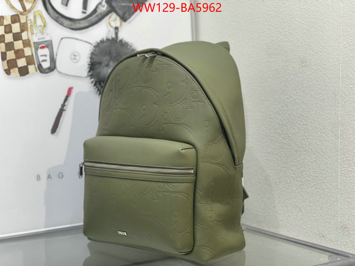 Dior Bags(4A)-Backpack- fake designer ID: BA5962