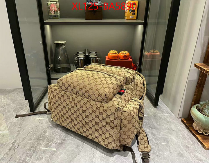 Gucci Bags(4A)-Backpack- fake aaaaa ID: BA5890 $: 125USD,