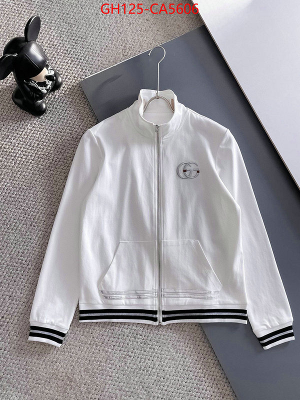 Clothing-Gucci what is a 1:1 replica ID: CA5606 $: 125USD