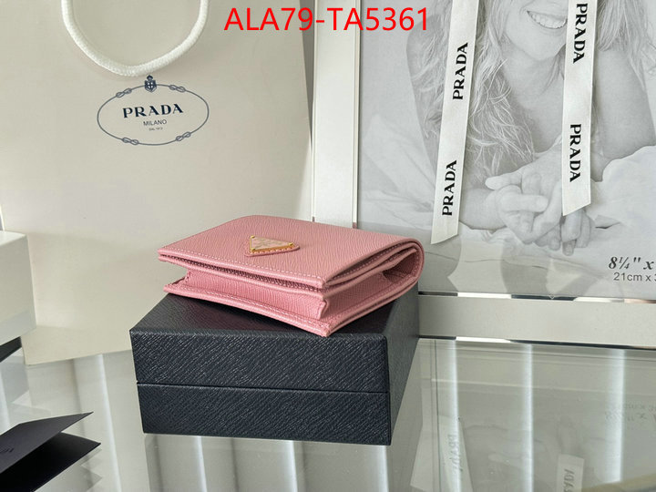 Prada Bags(TOP)-Wallet is it illegal to buy dupe ID: TA5361 $: 79USD,