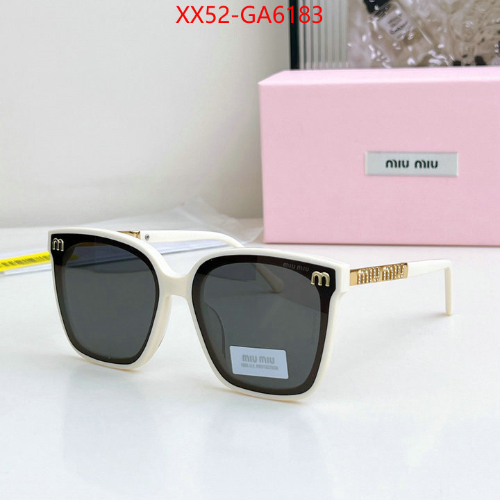 Glasses-Miu Miu aaaaa replica designer ID: GA6183 $: 52USD