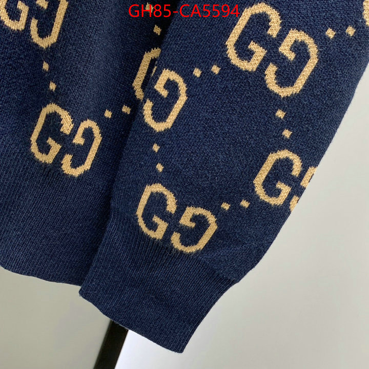 Clothing-Gucci 2024 perfect replica designer ID: CA5594 $: 85USD