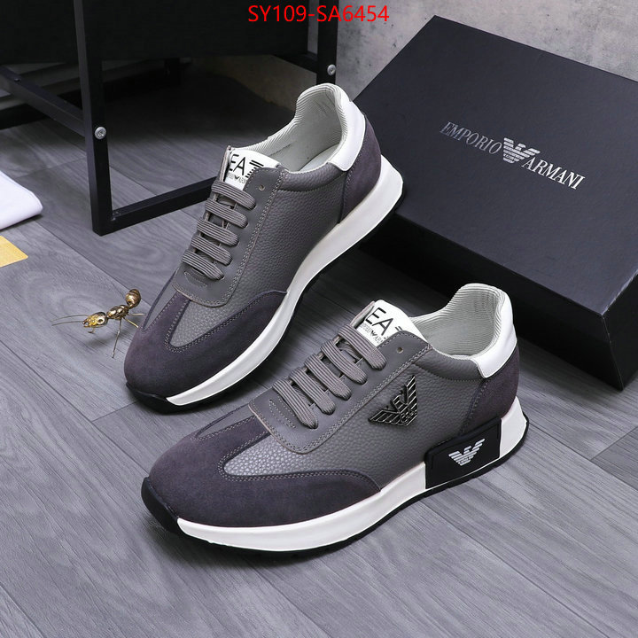 Men shoes-Armani top 1:1 replica ID: SA6454 $: 109USD