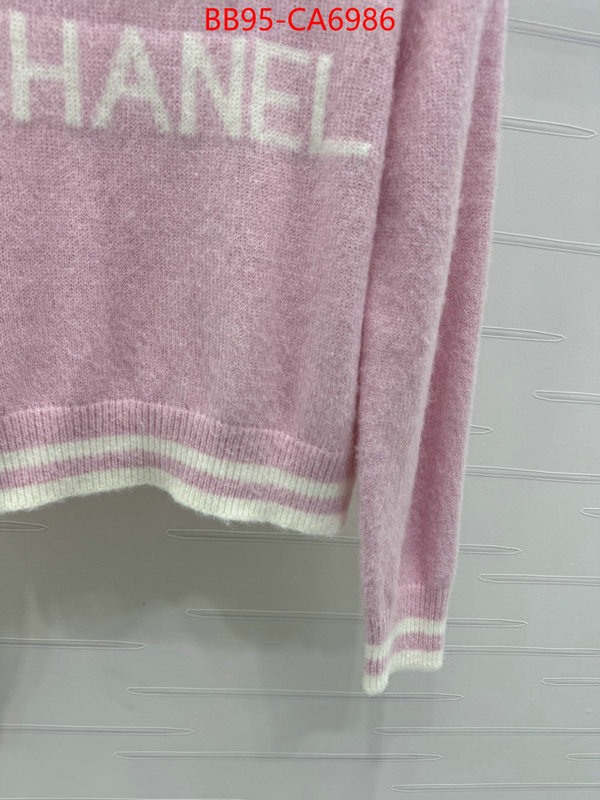 Clothing-Chanel fake high quality ID: CA6986 $: 95USD