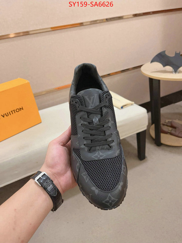 Men Shoes-LV fake aaaaa ID: SA6626 $: 159USD