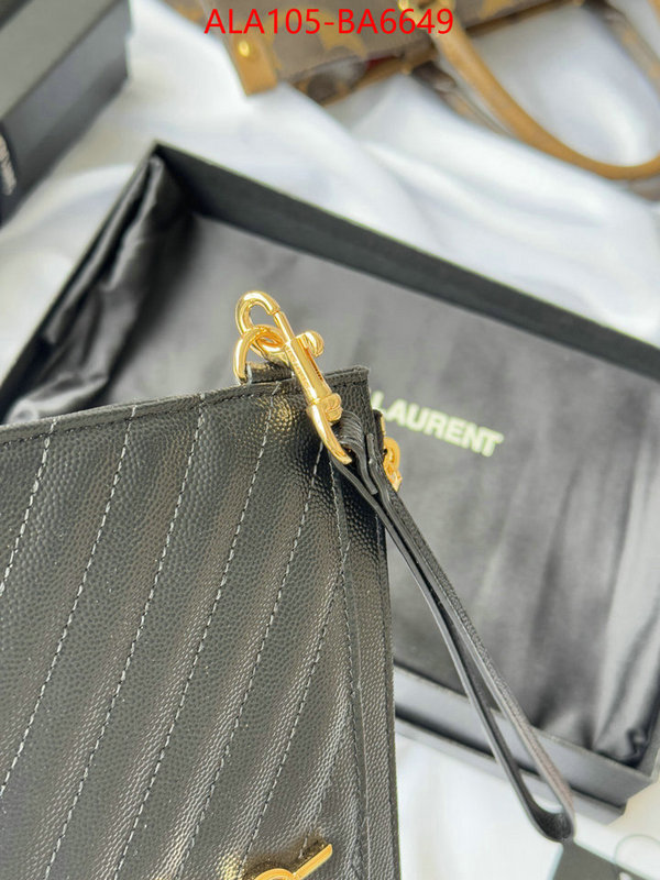 YSL Bags(TOP)-Clutch- luxury cheap replica ID: BA6649 $: 105USD,