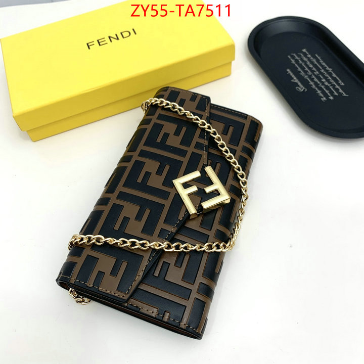 Fendi Bags(4A)-Wallet- the highest quality fake ID: TA7511 $: 55USD,