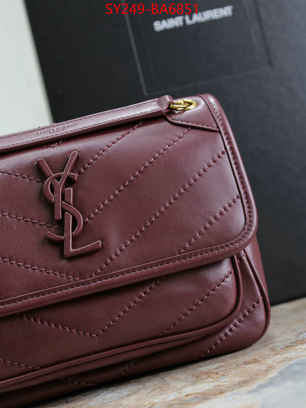 YSL Bags(TOP)-Niki Series best fake ID: BA6851 $: 249USD,