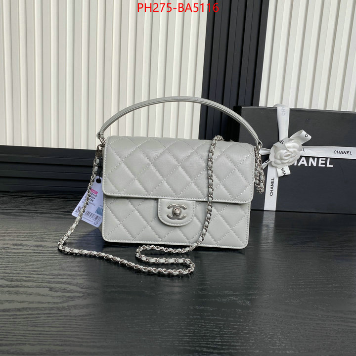 Chanel Bags(TOP)-Crossbody- what are the best replica ID: BA5116 $: 275USD,