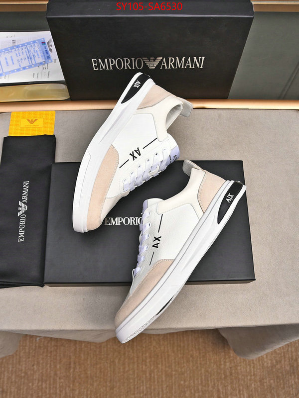 Men shoes-Armani where to find the best replicas ID: SA6530 $: 105USD