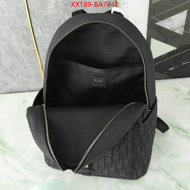 Dior Bags(TOP)-Backpack- copy aaaaa ID: BA7442 $: 189USD,