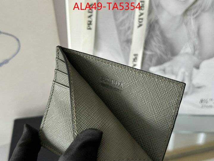 Prada Bags(TOP)-Wallet where to buy the best replica ID: TA5354 $: 49USD,