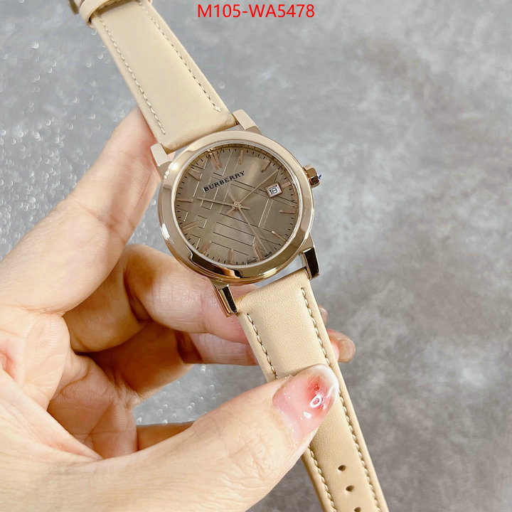 Watch(4A)-Burberry replica designer ID: WA5478 $: 105USD