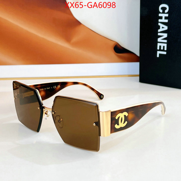 Glasses-Chanel supplier in china ID: GA6098 $: 65USD