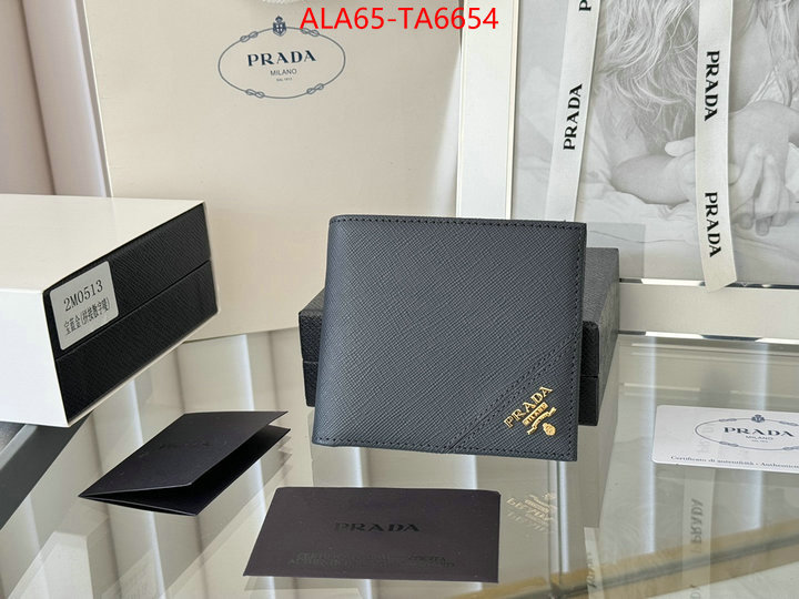 Prada Bags(TOP)-Wallet best luxury replica ID: TA6654 $: 65USD,