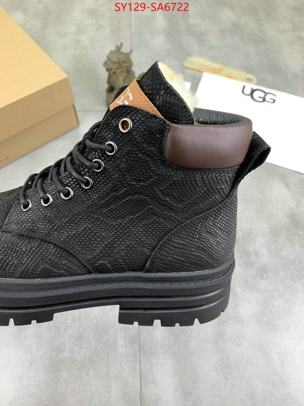 Men Shoes-UGG designer wholesale replica ID: SA6722 $: 129USD