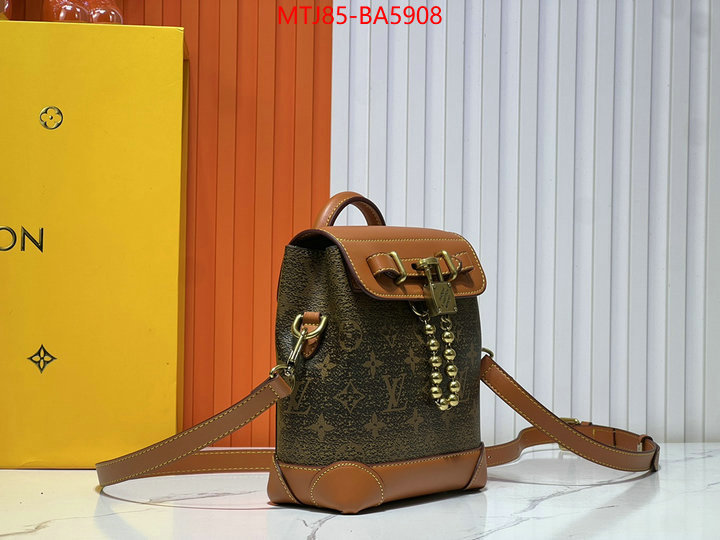 LV Bags(4A)-Backpack- buying replica ID: BA5908 $: 85USD,