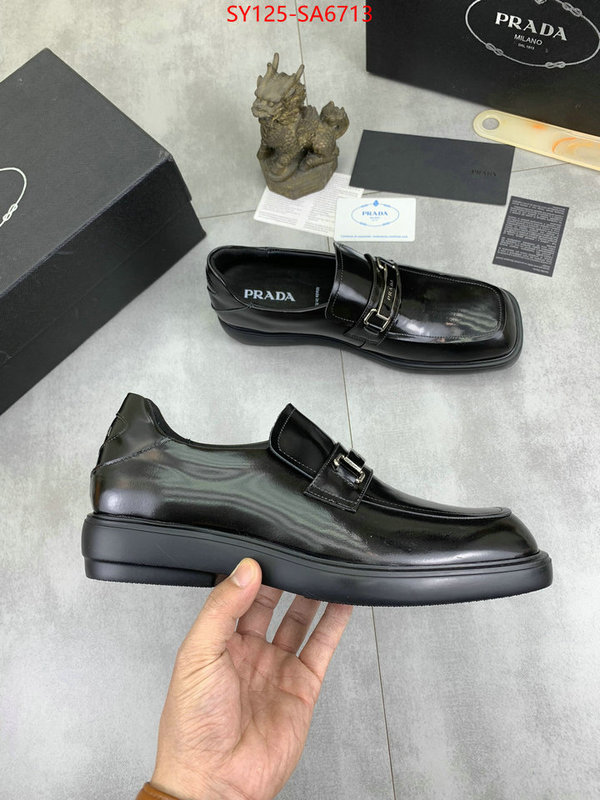 Men shoes-Prada what are the best replica ID: SA6713 $: 125USD