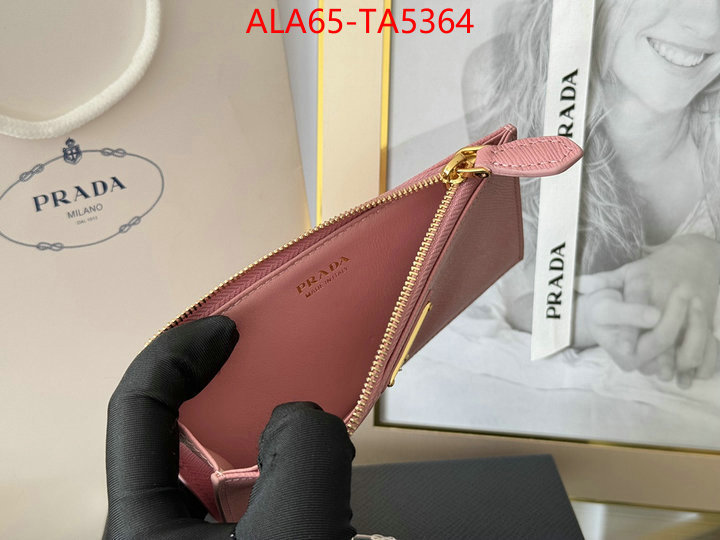 Prada Bags(TOP)-Wallet designer fake ID: TA5364 $: 65USD,