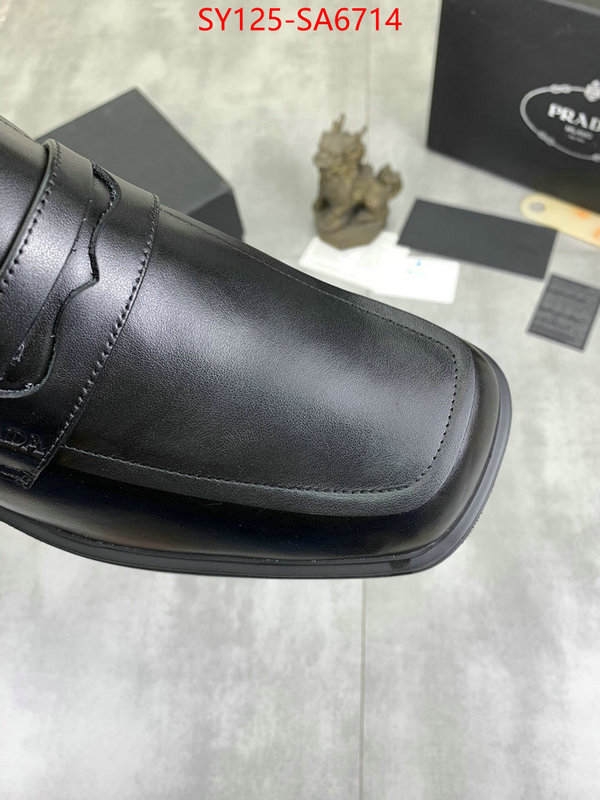 Men shoes-Prada fake cheap best online ID: SA6714 $: 125USD