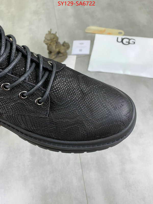 Men Shoes-UGG designer wholesale replica ID: SA6722 $: 129USD