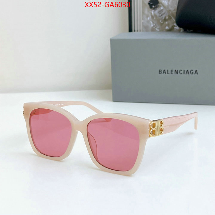 Glasses-Balenciaga 2024 replica ID: GA6030 $: 52USD