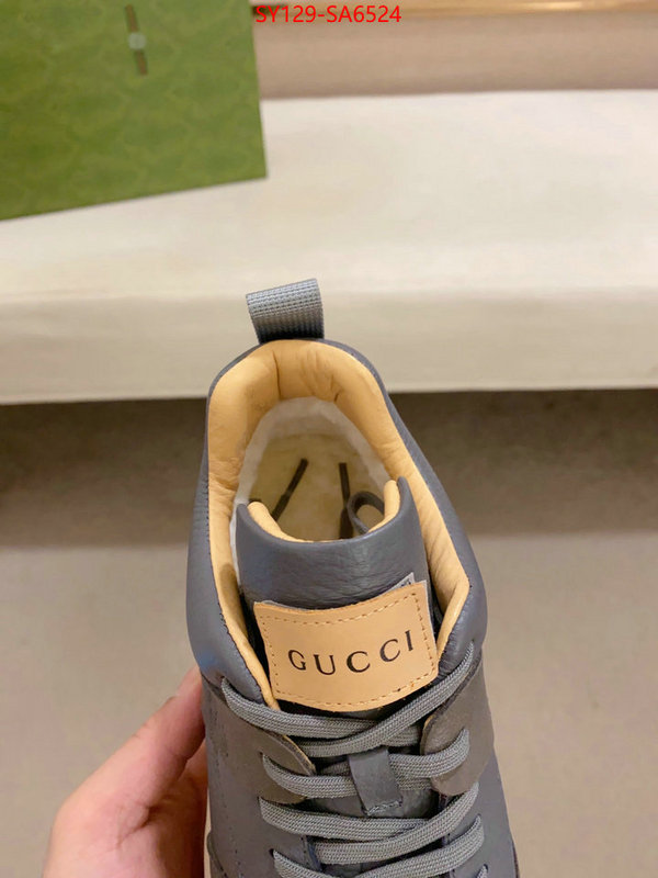 Men Shoes-Gucci where can i buy ID: SA6524 $: 129USD