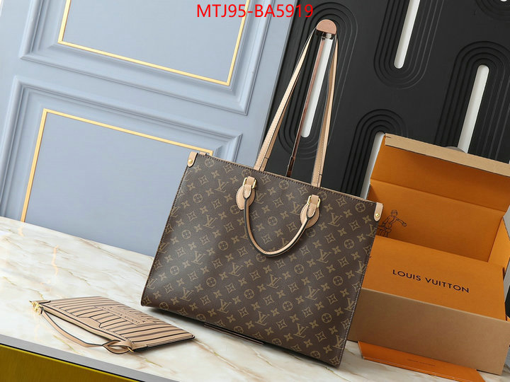 LV Bags(4A)-Handbag Collection- best quality replica ID: BA5919 $: 95USD,