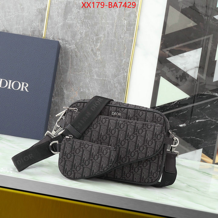 Dior Bags(TOP)-Saddle- is it ok to buy replica ID: BA7429 $: 179USD,