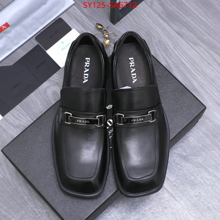 Men shoes-Prada replicas ID: SA6712 $: 125USD